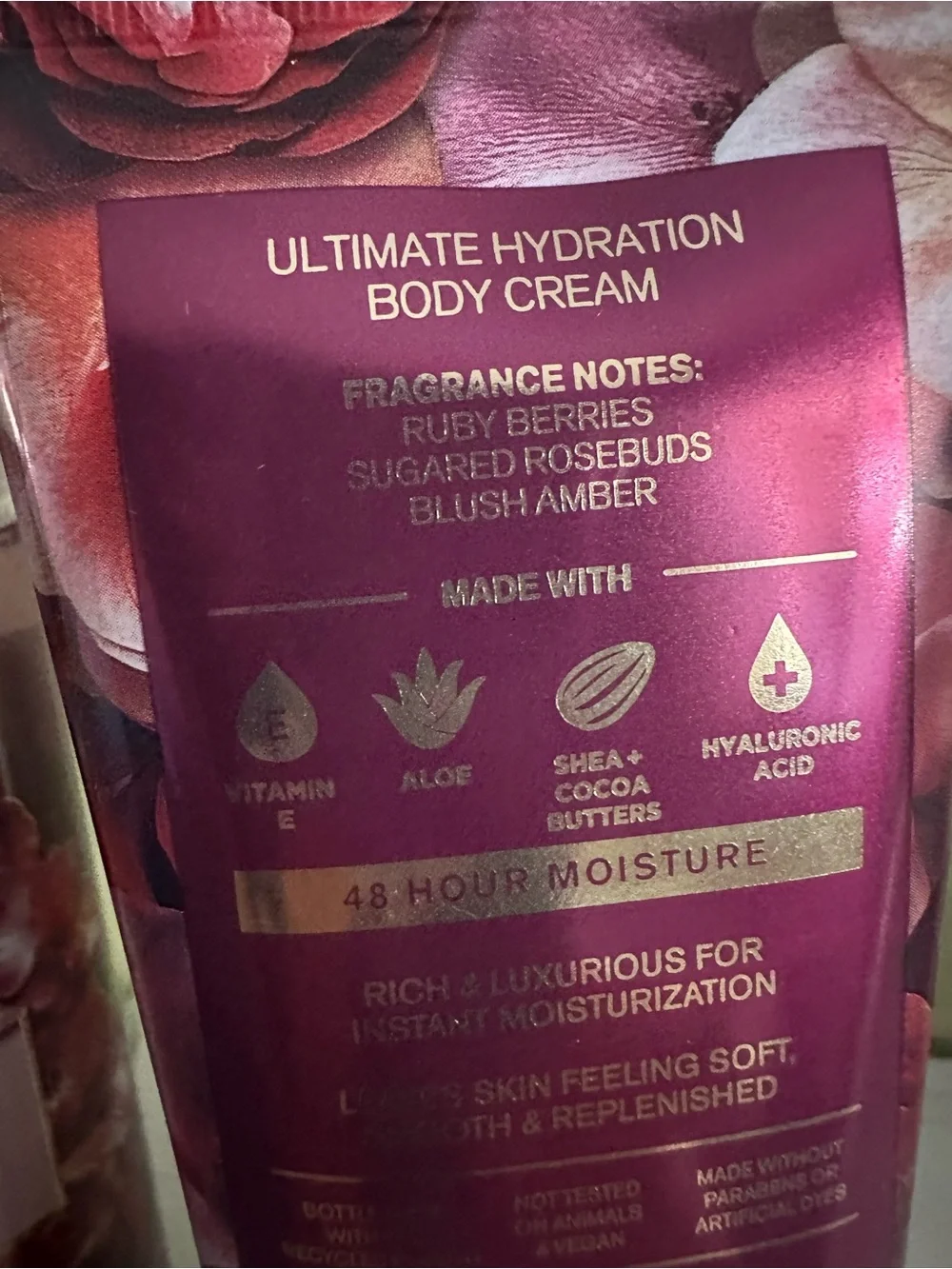 Bath & Body Works Covered in Roses Body care (3)Pc
